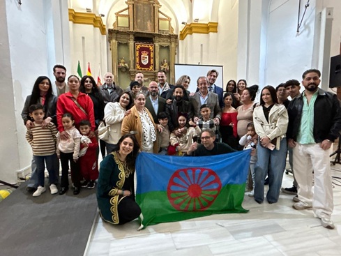 Andújar celebra un acto institucional por el Día Mundial del Pueblo Gitano.