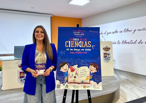 El Ayuntamiento de Andújar celebra el 7 de mayo la Feria de las Ciencias.