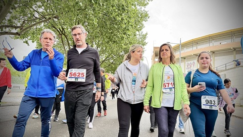 Catalina García asiste a la XXVIII Carrera Popular por la Salud y IV Caminata Inclusiva.