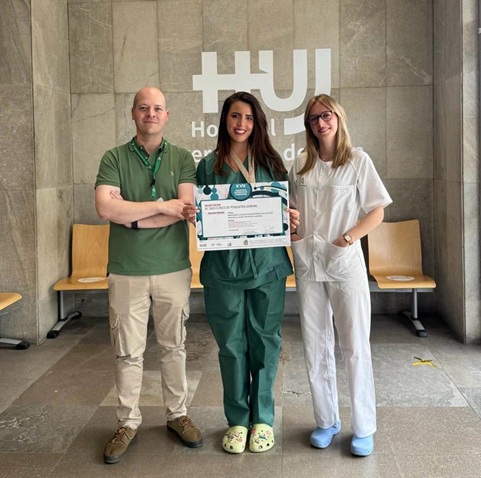 Residente del Psiquiatría del Hospital de Jaén recibe el primer premio en un congreso nacional.