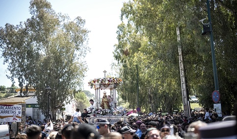 El Cordel de los Molinos, vía pecuaria protagonista en la Romería de la Virgen de la Cabeza.