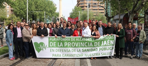 El PSOE de Jaén apunta a que hay que decir «basta» al «desmantelamiento de la sanidad» en las urnas.