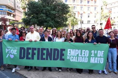 Reyes: “El 17 de mayo los andaluces van a decir que quieren servicios públicos de calidad”.