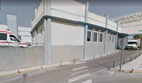Dos heridos tras la caída de un muro en el campo de fútbol de Sanlúcar de Barrameda.