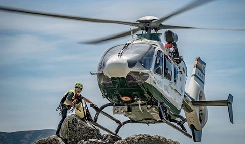 Fallece una escaladora tras caer desde unos 200 metros en Güejar Sierra (Granada).
