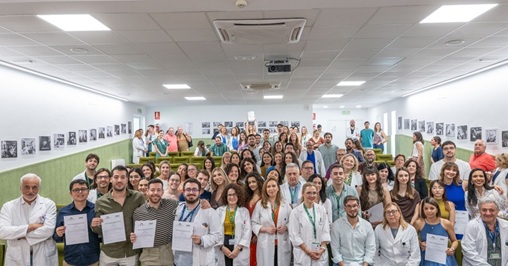 Los 51 residentes formados en el Hospital Universitario de Jaén finalizan su aprendizaje.