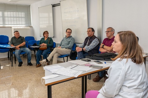El Hospital de Jaén acoge una sesión de la Escuela de Pacientes de Insuficiencia Cardíaca.