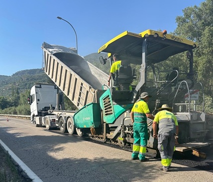 Publicado en el perfil del contratante la adjudicación del contrato de firmes en las carreteras autonómicas de Jaén.