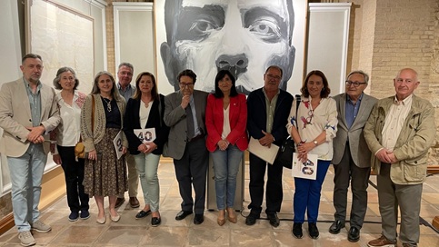 El Palacio Provincial acoge una muestra con los cuadros ganadores del Premio ‘Emilio Ollero’ en sus 40 años de vida.