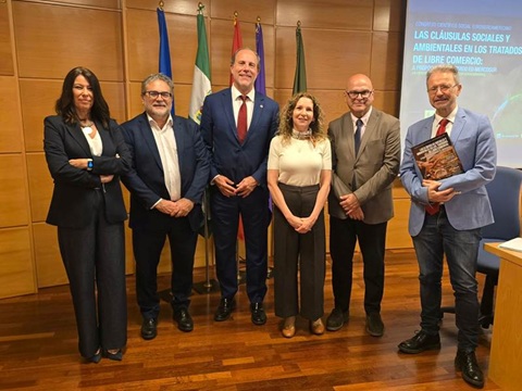 Manuel Fernández participa en la UJA en un congreso sobre el futuro del acuerdo UE-Mercosur.