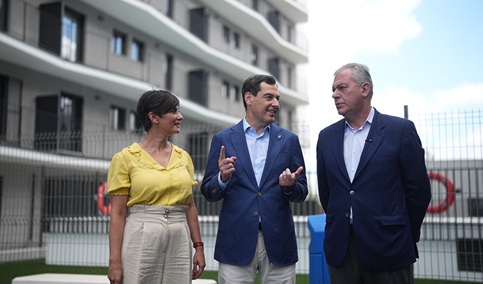 Andalucía cuadruplica en ocho años el número de VPO: 16.500 viviendas impulsadas desde 2019.