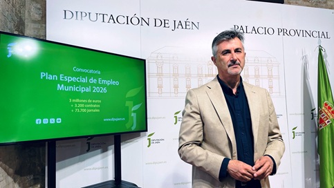 El Plan Especial de Empleo Municipal de la Diputación superará los 3 millones de euros y generará 73.700 jornales.
