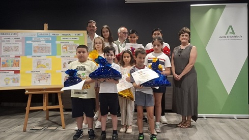 Unos 5.000 escolares participan en actividades de fomento de la lectura en la Biblioteca Provincial de Jaén.