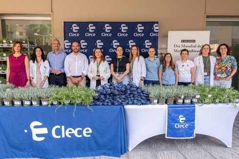 El Hospital Universitario de Jaén conmemora el Día Mundial del Medio Ambiente.