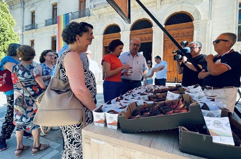 La Diputación celebra una nueva Muestra de la Breva de Jimena para acercar esta fruta a los consumidores.