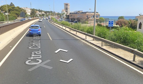 Muere una mujer atropellada en la A-7 a su paso por Mijas.