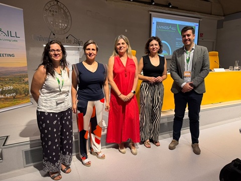 La Diputación participa en un encuentro del proyecto europeo centrado en mejorar la salud del suelo del olivar.