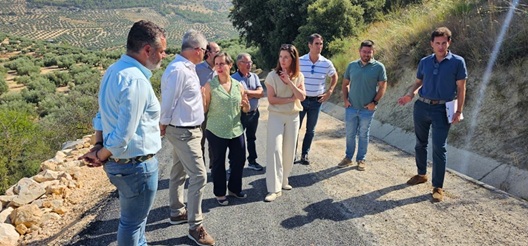 La Junta finaliza las obras de emergencia para la mejora de cuatro caminos rurales en Martos.