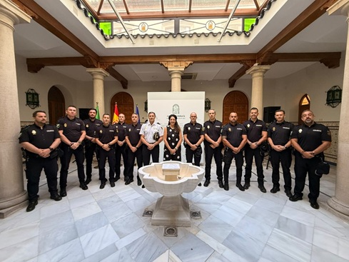 La Unidad de Policía Nacional Adscrita a la comunidad autónoma de Andalucía refuerza su presencia en Jaén.