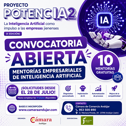 Diez empresas de la provincia podrán acelerar su transformación digital con mentorías gratuitas en Inteligencia Artificial.