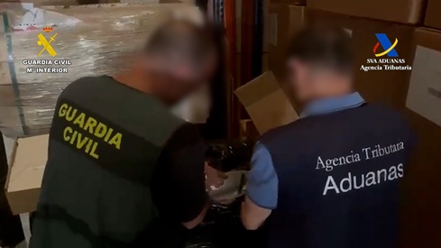 Detenidas 20 personas tras la incautación de 23 toneladas de picadura de tabaco en Ciudad Real.