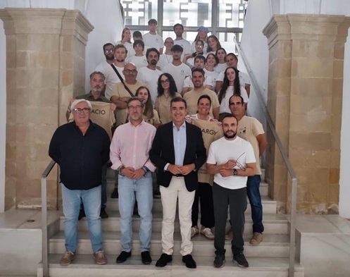 Miguel Contreras participa en la Clausura del Campo de Voluntariado Cerro del Alcázar de Baeza.