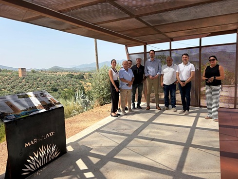 Un nuevo sendero permite contemplar y conocer la historia del paisaje del olivar de los Llanos de Santa Catalina de Orcera.