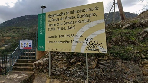 El PSOE señala que «la Junta olvida y abandona las obras del Víboras y Quiebrajano».