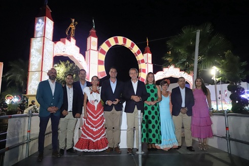 Andújar enciende su Feria y da comienzo a seis días de fiesta.