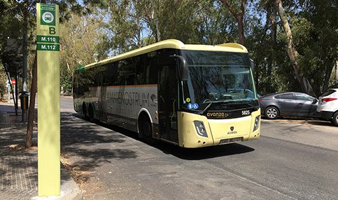 Restablecidas 44 rutas de transporte escolar afectadas en la provincia de Jaén.