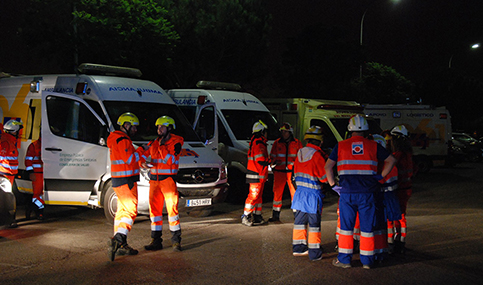 Muere un motorista tras colisionar con un turismo en Córdoba capital.