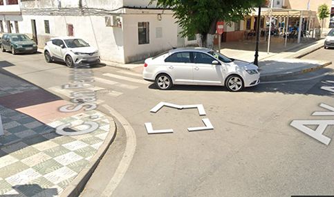 Muere un hombre atropellado en una calle de Guillena (Sevilla).