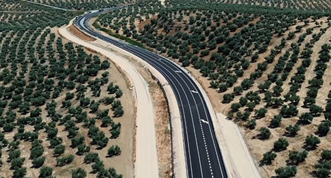 La Junta adjudica la redacción del proyecto para mejorar la A-311 entre Lahiguera y Fuerte del Rey.