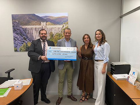 Ayuda de la Fundación “la Caixa” para la nueva sede de Cáritas Andújar.