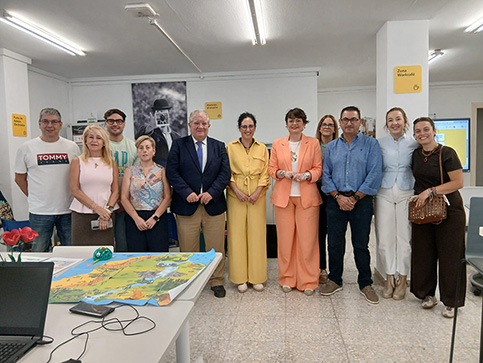 La Junta culmina la renovación integral del Punto Vuela de Quesada, clave en la capacitación e inclusión digital, que suma más de mil usuarios.
