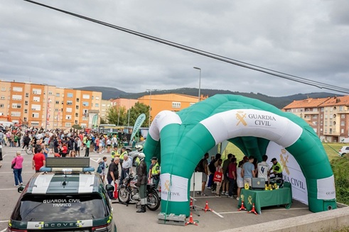 La Unidad de Movilidad y Seguridad de la Guardia Civil “Dámaso Guillén” para la Vuelta Ciclista a España 2026 recorre las carreteras de Jaén.
