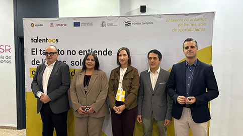 El diputado de Empleo y Empresa participa en el encuentro empresarial Talent∞s.