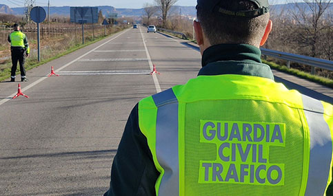 Un fallecido tras el vuelco de un vehículo en la A-92, a su paso por Osuna.