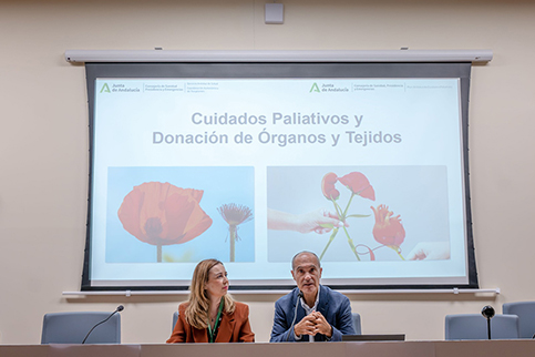 El Hospital de Jaén celebra un curso sobre cuidados paliativos y donación de órganos.