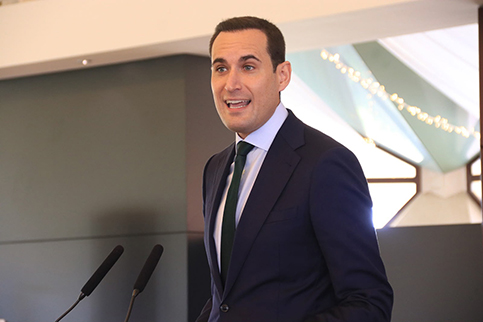Juan Latorre avanza que el presupuesto de Diputación para 2027 será de 445 millones de euros, el mayor de su historia.