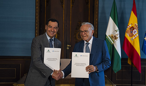 La Junta y Fundación ‘la Caixa’ renuevan su acuerdo: 76 millones a obra social en Andalucía durante 2026.