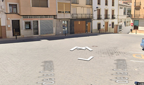 Muere una mujer atropellada por un camión en Bélmez de la Moraleda (Jaén).
