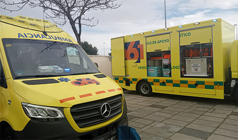 Nueve heridos en dos accidentes de tráfico en Córdoba y Sevilla.