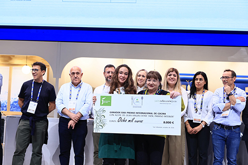 Marta Oti, del restaurante Fontané, gana el XXIII Premio de Cocina con AOVE “Jaén, paraíso interior” de Diputación.