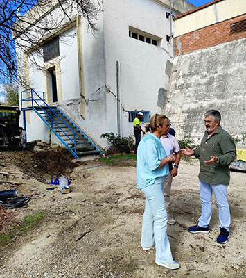 Comienza una nueva fase de las obras de mejora en los depósitos de agua de Lopera con una inversión de 127.836 euros.