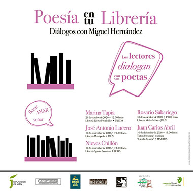 El programa ‘Poesía en tu librería’ desarrollará este otoño seis nuevos encuentros poéticos sobre Miguel Hernández.